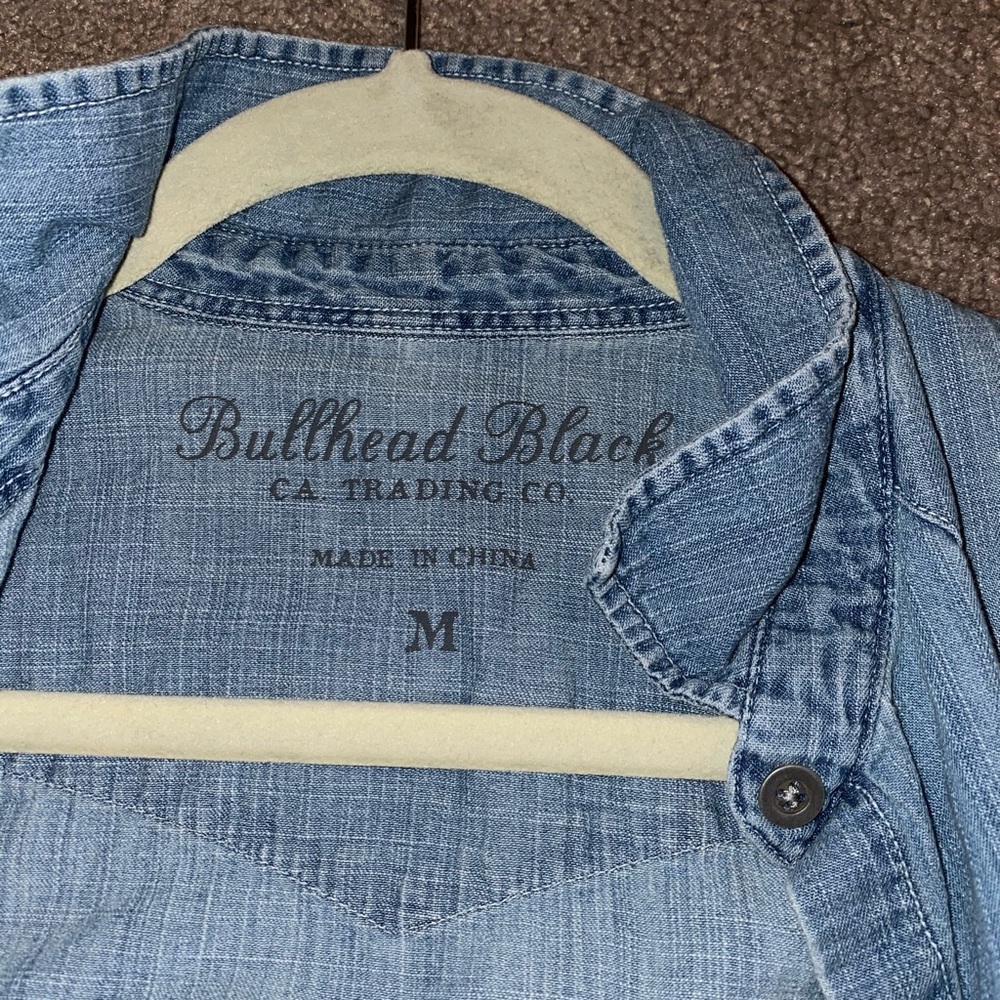 Denim button up - Picture 3 of 3